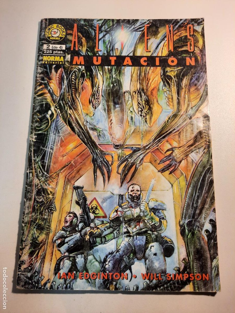 C&oacute;mics: ALIENS: MUTACI&Oacute;N N&ordm; 2, 3 Y 4 DE 4 - ED. NORMA - Foto 1