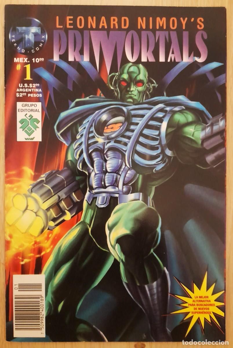 Comics : Comic Leonard Nimoy's - Primortals - numeros 1 y 2 - en castellano - VID