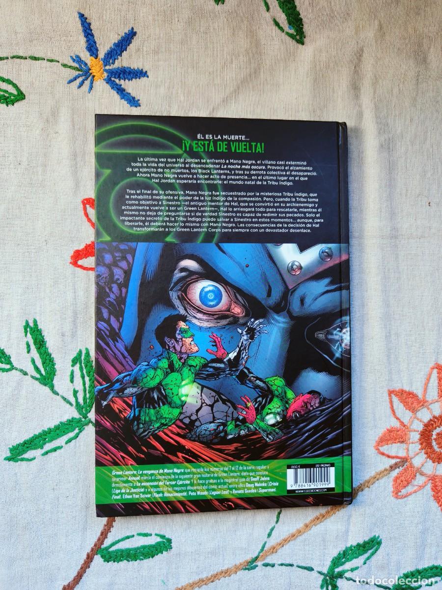C&oacute;mics: Green Lantern La Venganza de Mano Negra. Geoff Johns. DC. ECC. - Foto 3