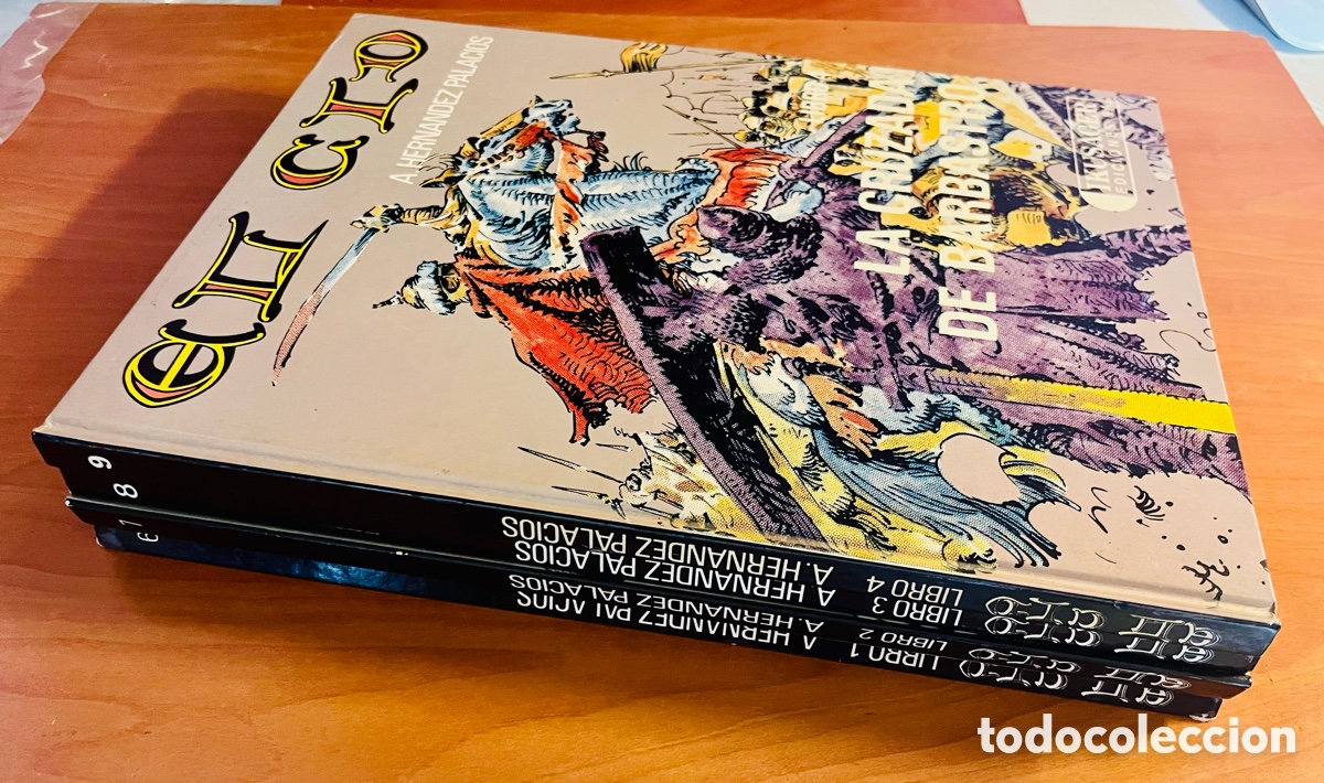 C&oacute;mics: COLECCI&Oacute;N EL CID, 4 N&Uacute;MEROS COMPLETA, (IKUSAGER), A. HERN&Aacute;NDEZ PALACIOS!!! - Foto 1