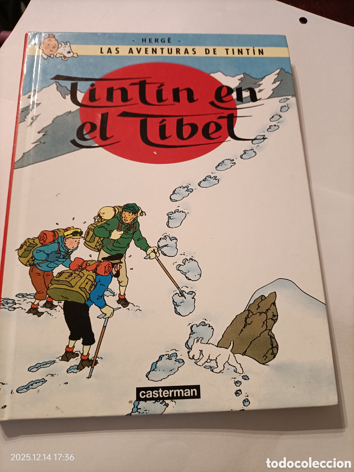 Comics : Tint&iacute;n en el T&iacute;bet de Herg&eacute;