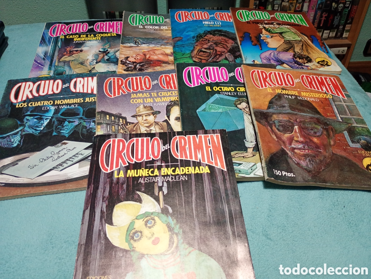 C&oacute;mics: Lote 9 comics c&iacute;rculo del crimen - Foto 1