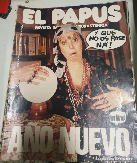 C&oacute;mics: El papus. A&ntilde;o 2. Numero 12 - 5 de enero 1974 - Foto 1