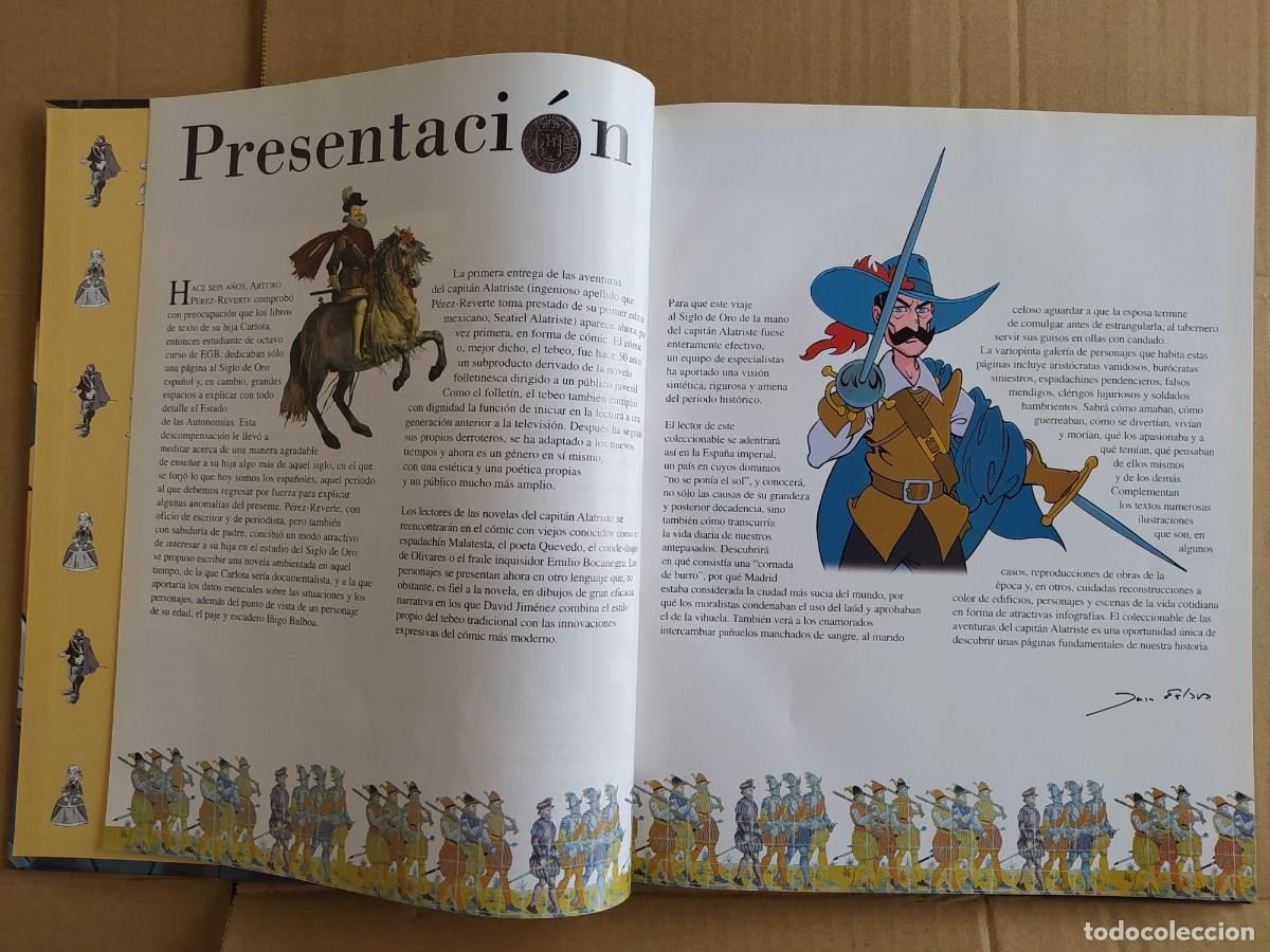C&oacute;mics: LIBRO COMIC GRAN FORMATO EL CAPITAN ALATRISTE Y LA ESPA&Ntilde;A DEL SIGLO DE ORO. REVERTE. - Foto 3