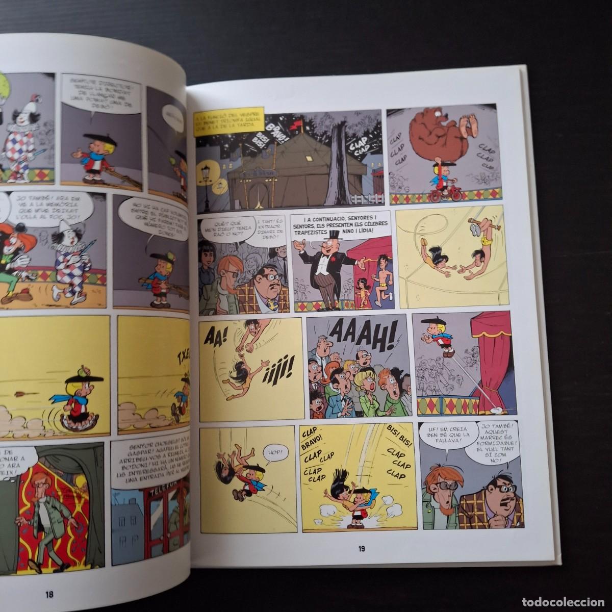 C&oacute;mics: BENET TALLAFERRO EL CIRC BODONI - COMIC PEYO - EDITORIAL BASE - PRIMERA EDICION 2014 - CATALAN - Foto 4