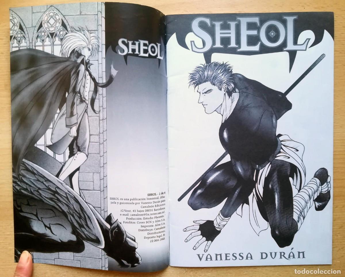 C&oacute;mics: Sheol N&ordm; 1 de 4 (Vanessa Dur&aacute;n). Camale&oacute;n Ediciones 1998. - Foto 2