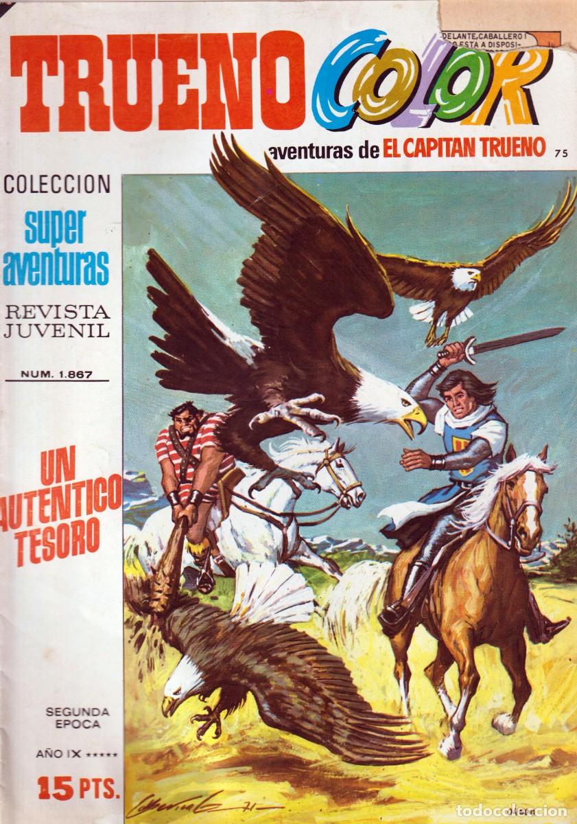 C&oacute;mics: C&oacute;mics. El Capit&aacute;n Trueno (32 c&oacute;mics) (1975-1977) (5&euro; cada uno - 150&euro; todos) - Foto 12
