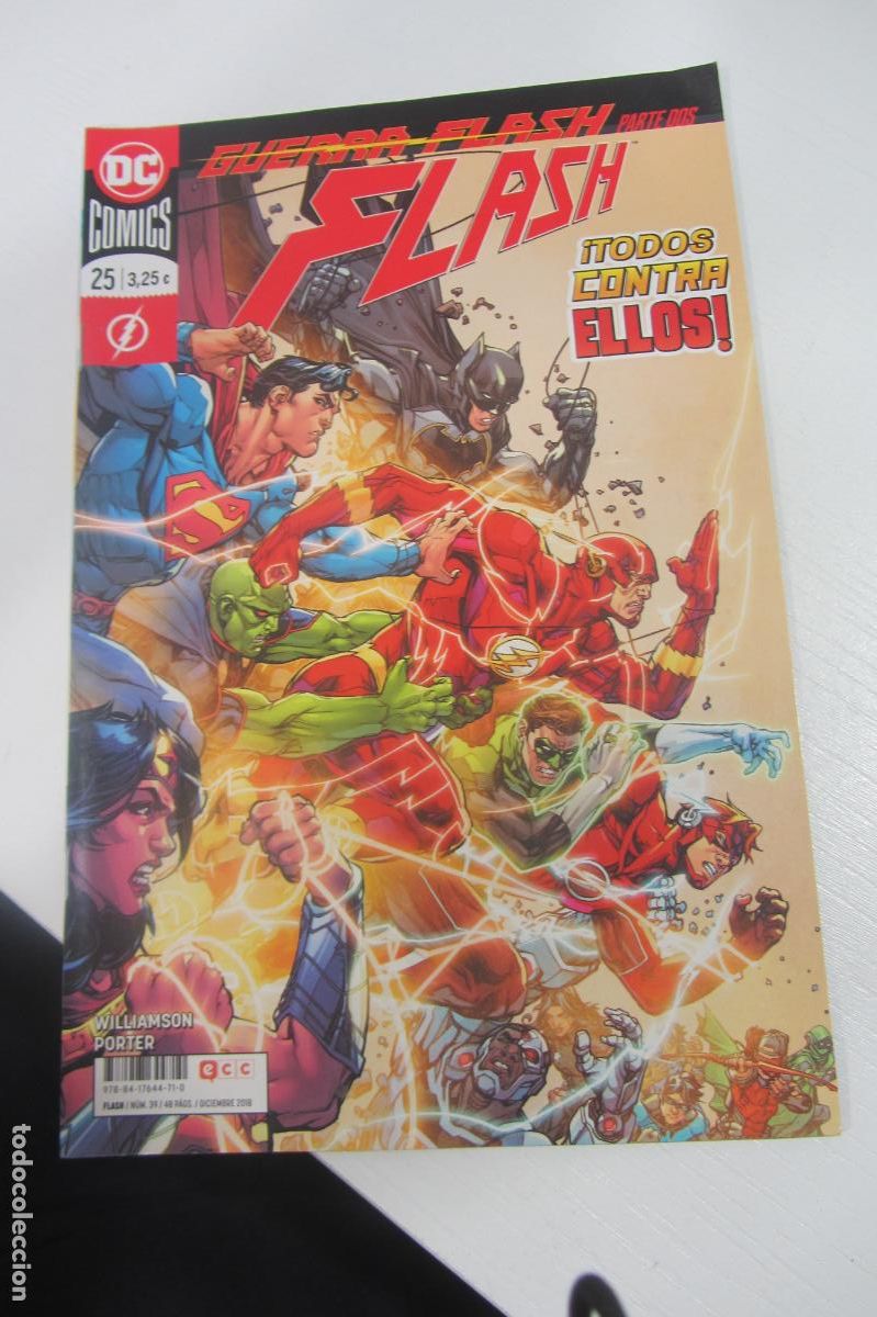 C&oacute;mics: FLASH N&ordm; 39 / 25 GUERRA FLASH : PRELUDIO ECC DC 2018 BUEN ESTADO ARX61 - Foto 1