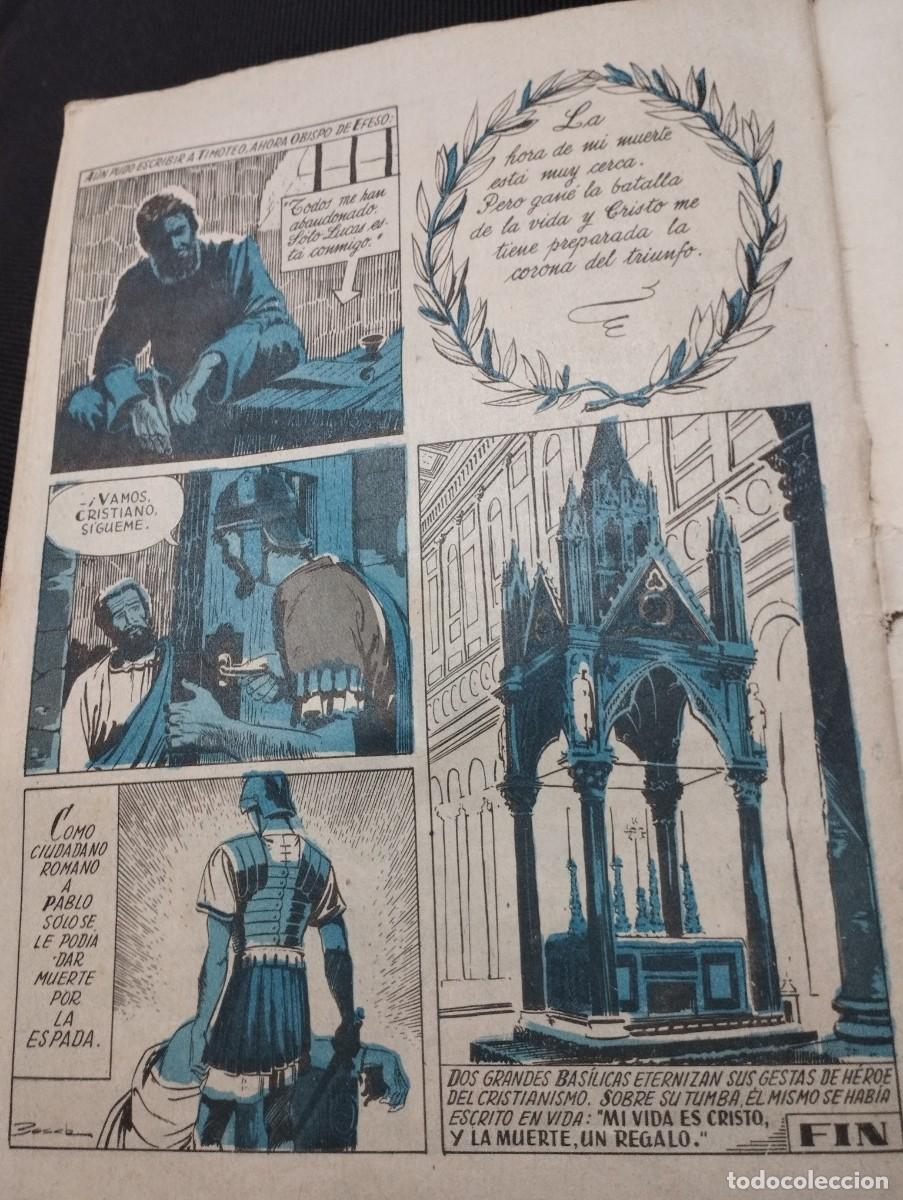 C&oacute;mics: Comic de 1963 h&eacute;roes de la virtud n&uacute;mero 2 Pablo de Tarso - Foto 3