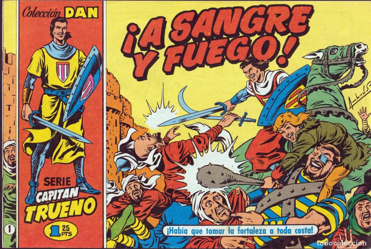 C&oacute;mics: C&oacute;mics. El Capit&aacute;n trueno (40 c&oacute;mics) (250&euro; cada uno o 75&euro; todos) - Foto 1