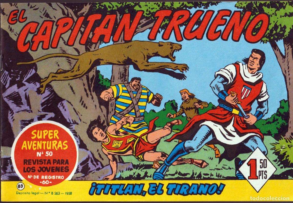 C&oacute;mics: C&oacute;mics. El Capit&aacute;n trueno (40 c&oacute;mics) (250&euro; cada uno o 75&euro; todos) - Foto 18