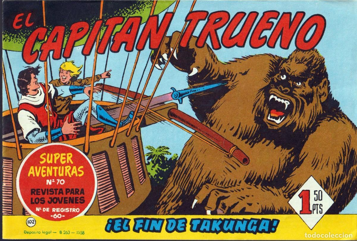 C&oacute;mics: C&oacute;mics. El Capit&aacute;n trueno (40 c&oacute;mics) (250&euro; cada uno o 75&euro; todos) - Foto 21