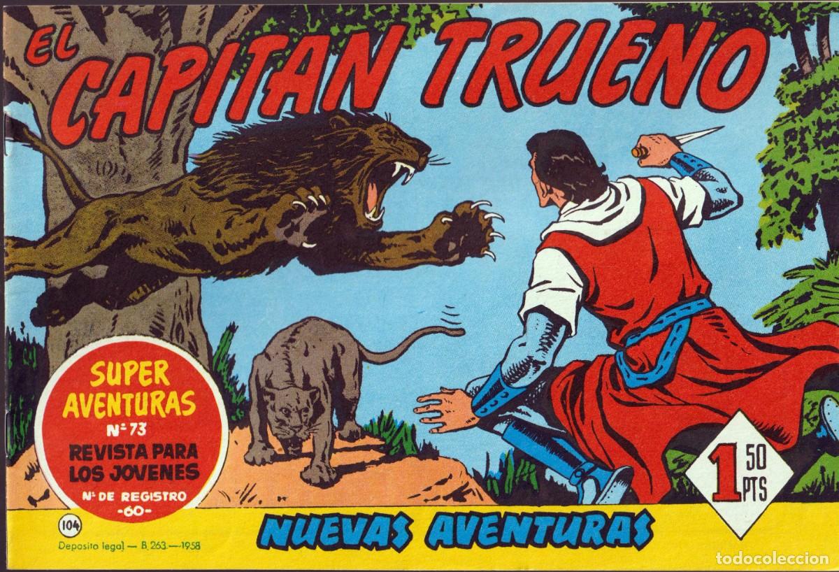 C&oacute;mics: C&oacute;mics. El Capit&aacute;n trueno (40 c&oacute;mics) (250&euro; cada uno o 75&euro; todos) - Foto 22