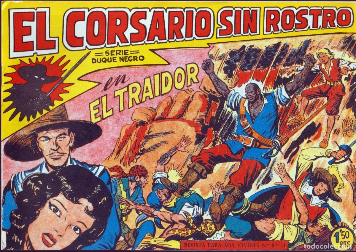 C&oacute;mics: C&oacute;mics. El Corsario sin rostro (42 c&oacute;mics) (Colecci&oacute;n completa) - Foto 3