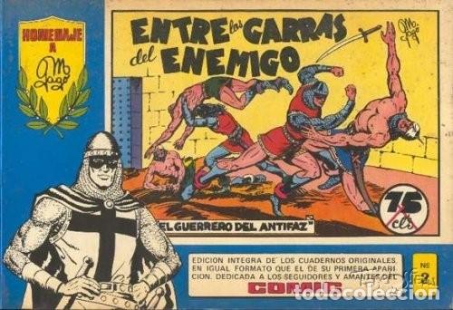 C&oacute;mics: C&oacute;mics. El Guerrero del antifaz. Homenaje a M. Gago (98 tomos) - Foto 3