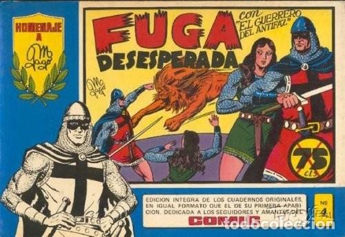 C&oacute;mics: C&oacute;mics. El Guerrero del antifaz. Homenaje a M. Gago (98 tomos) - Foto 4