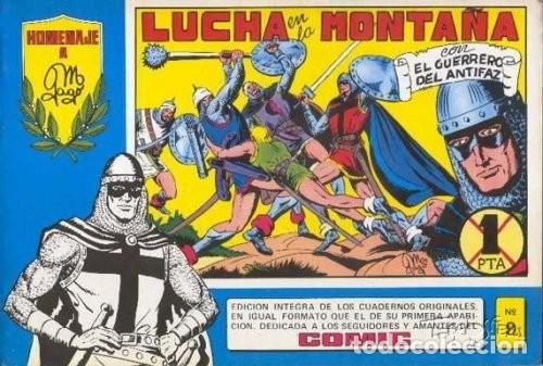 C&oacute;mics: C&oacute;mics. El Guerrero del antifaz. Homenaje a M. Gago (98 tomos) - Foto 9