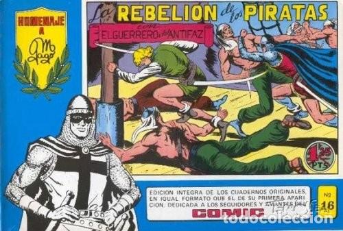 C&oacute;mics: C&oacute;mics. El Guerrero del antifaz. Homenaje a M. Gago (98 tomos) - Foto 16