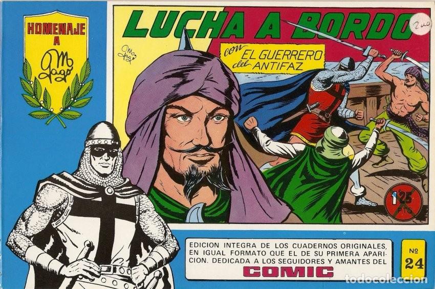 C&oacute;mics: C&oacute;mics. El Guerrero del antifaz. Homenaje a M. Gago (98 tomos) - Foto 24