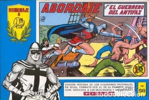 C&oacute;mics: C&oacute;mics. El Guerrero del antifaz. Homenaje a M. Gago (98 tomos) - Foto 30