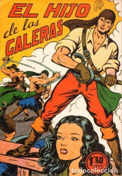 C&oacute;mics: C&oacute;mics. El hijo de las galeras (16 c&oacute;mics) (Colecci&oacute;n completa) - Foto 1