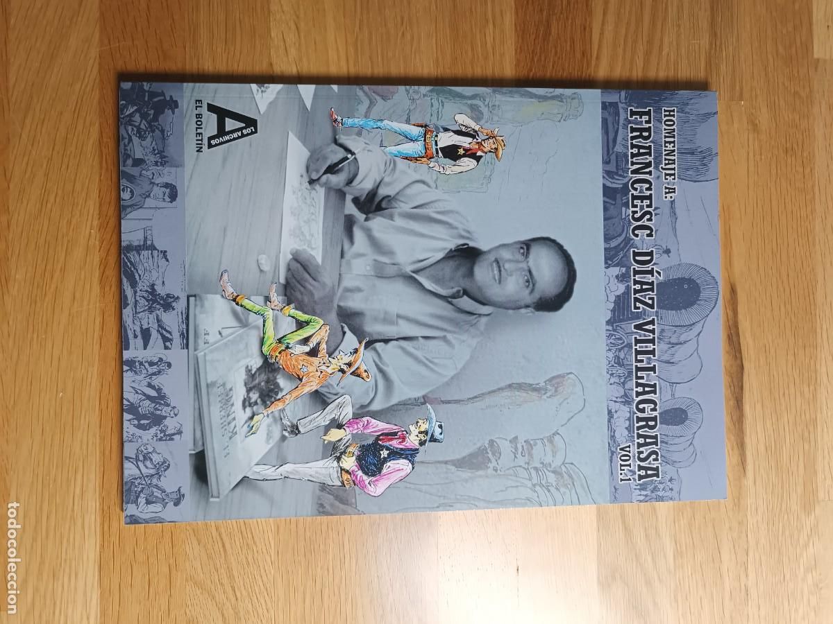 Comics: C&oacute;mic Homenaje Francesc D&iacute;az Villagrasa Vol. 1 - Tebeo Western Cl&aacute;sico - Raro