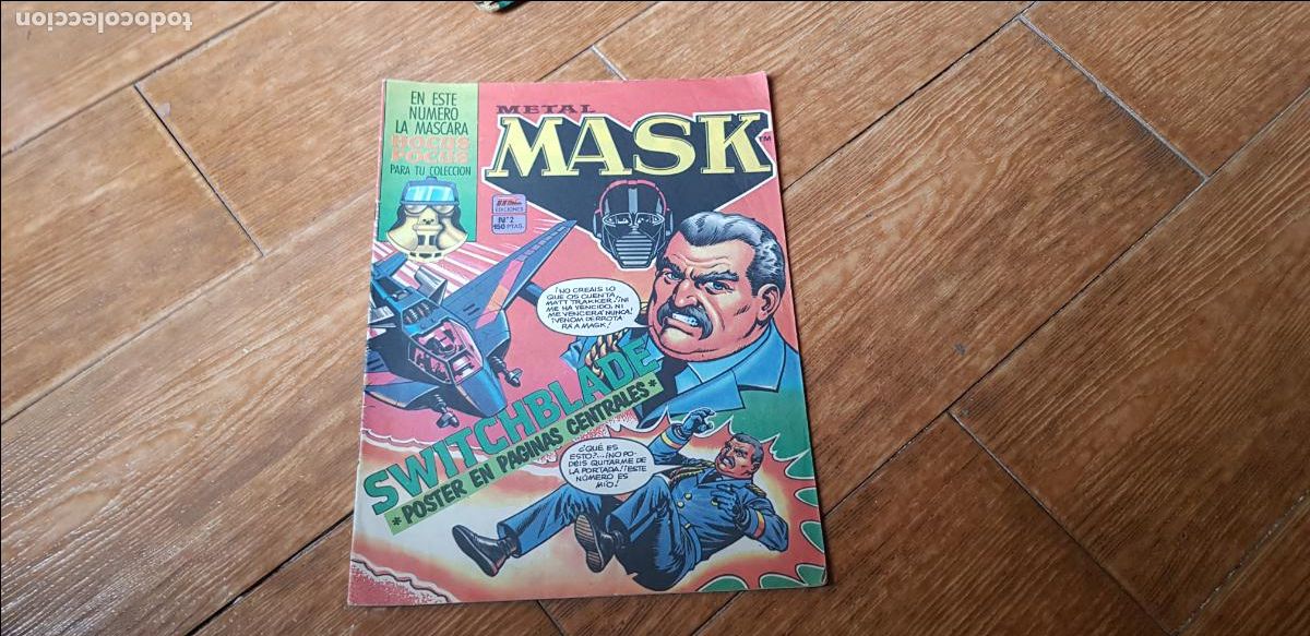 Comics: METAL MASK - N&ordm; 2 - SWITCHBLADE POSTER EN PAGINAS CENTRALES