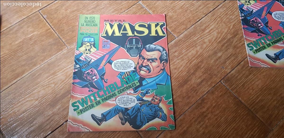 Comics: METAL MASK - N&ordm; 2 - SWITCHBLADE POSTER EN PAGINAS CENTRALES