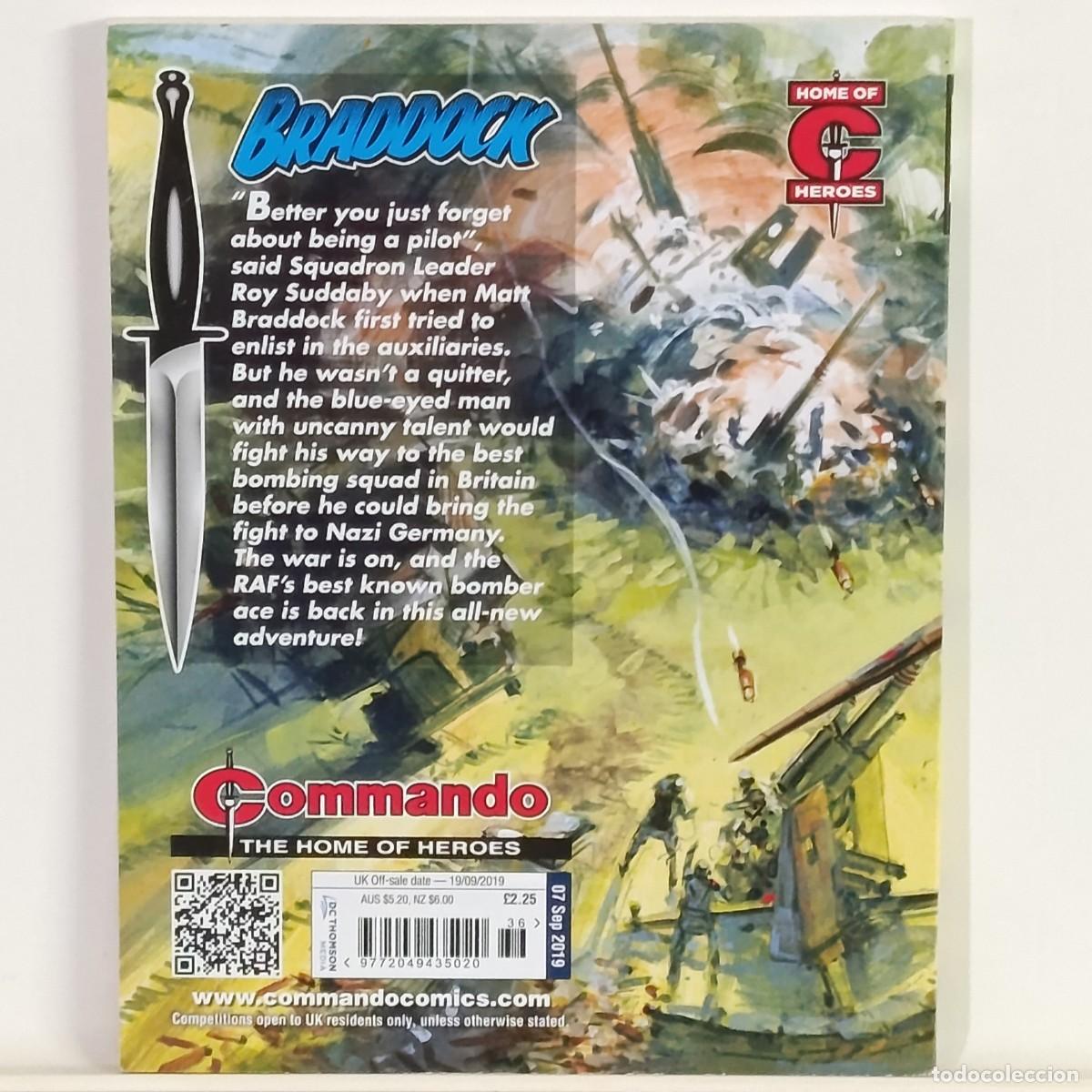 C&oacute;mics: Commando | Andrew Kinghton | 5259 | D. C. Thomson & Co. | INGL&Eacute;S - Foto 2