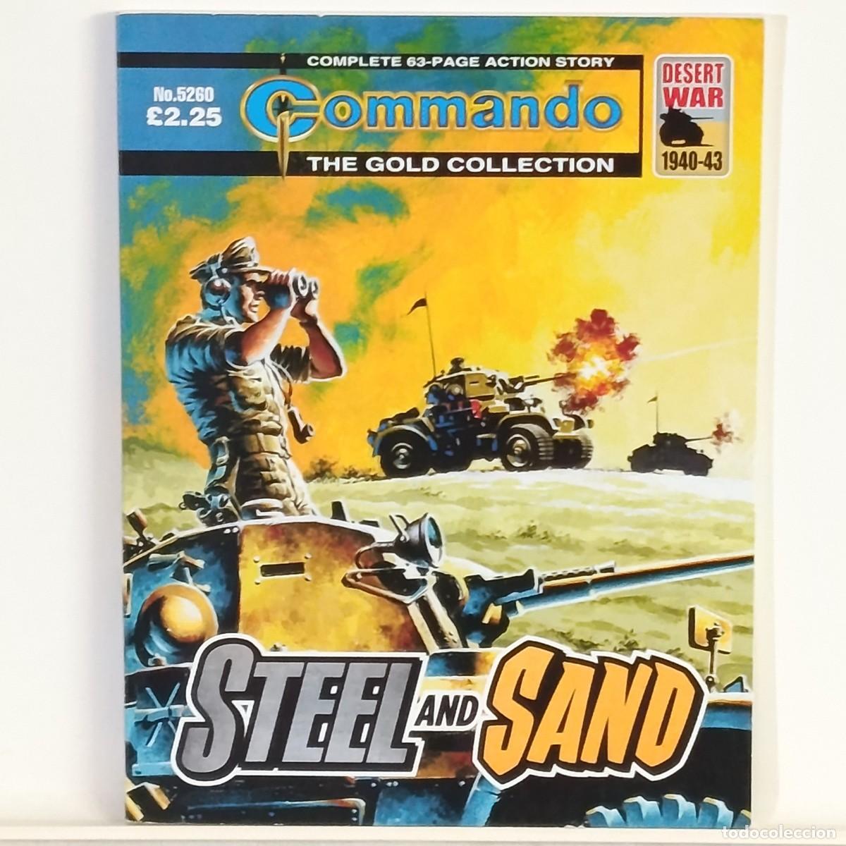 C&oacute;mics: Commando | Andrew Kinghton | 5260 | D. C. Thomson & Co. | INGL&Eacute;S - Foto 1