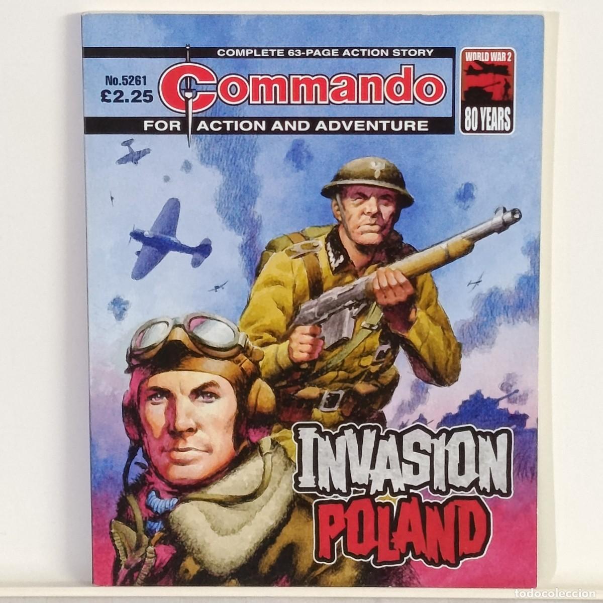 C&oacute;mics: Commando | Andrew Kinghton | 5261 | D. C. Thomson & Co. | INGL&Eacute;S - Foto 1