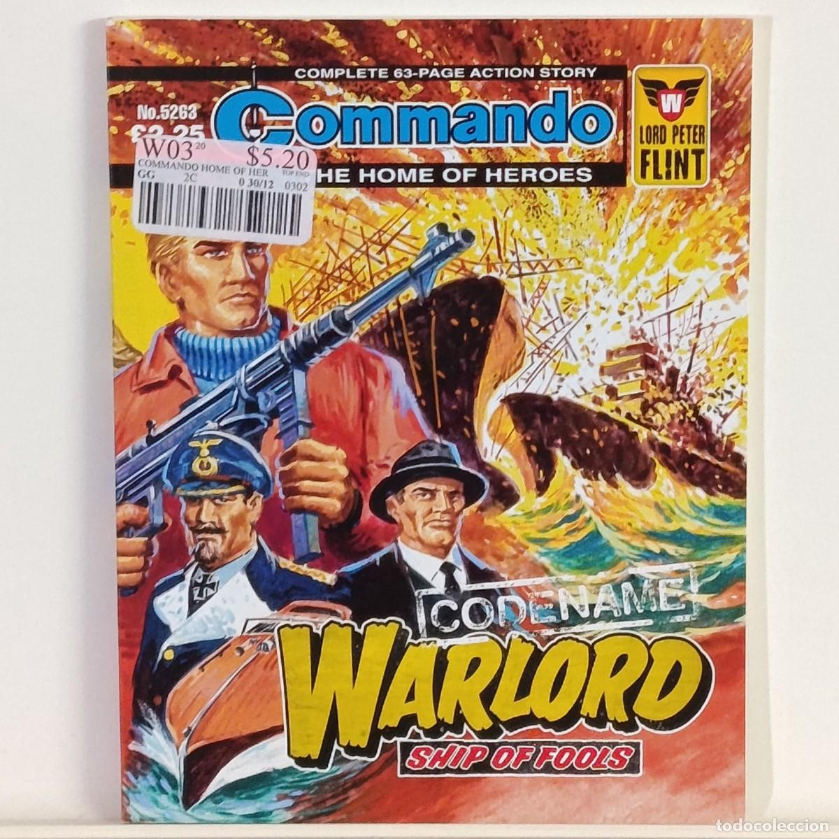 C&oacute;mics: Commando | Andrew Kinghton | 5263 | D. C. Thomson & Co. | INGL&Eacute;S - Foto 1