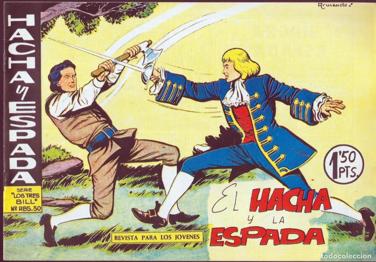 C&oacute;mics: C&oacute;mics. Hacha y espada (58 c&oacute;mics) (Colecci&oacute;n completa) - Foto 2