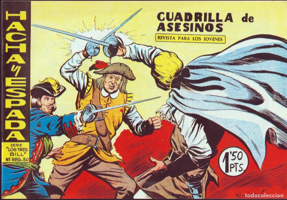 C&oacute;mics: C&oacute;mics. Hacha y espada (58 c&oacute;mics) (Colecci&oacute;n completa) - Foto 3