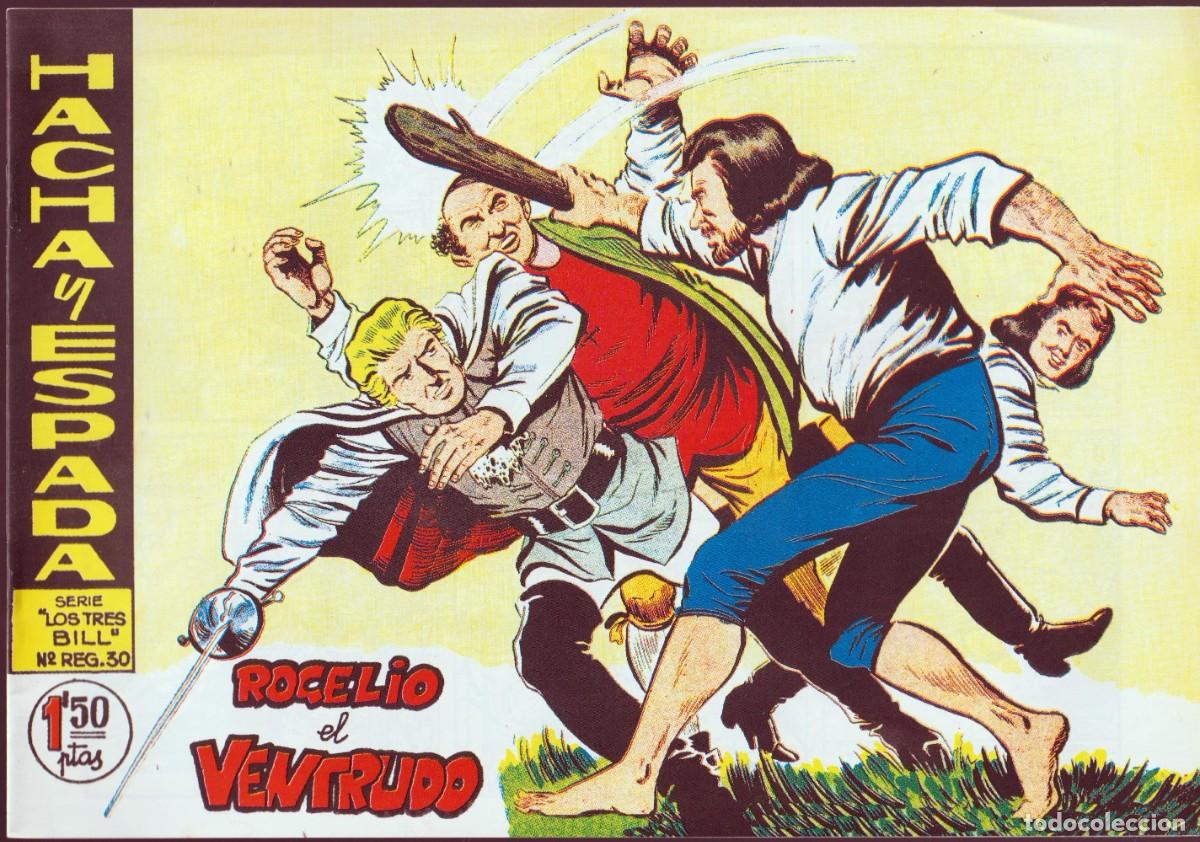 C&oacute;mics: C&oacute;mics. Hacha y espada (58 c&oacute;mics) (Colecci&oacute;n completa) - Foto 5