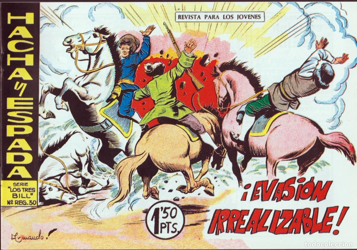 C&oacute;mics: C&oacute;mics. Hacha y espada (58 c&oacute;mics) (Colecci&oacute;n completa) - Foto 8
