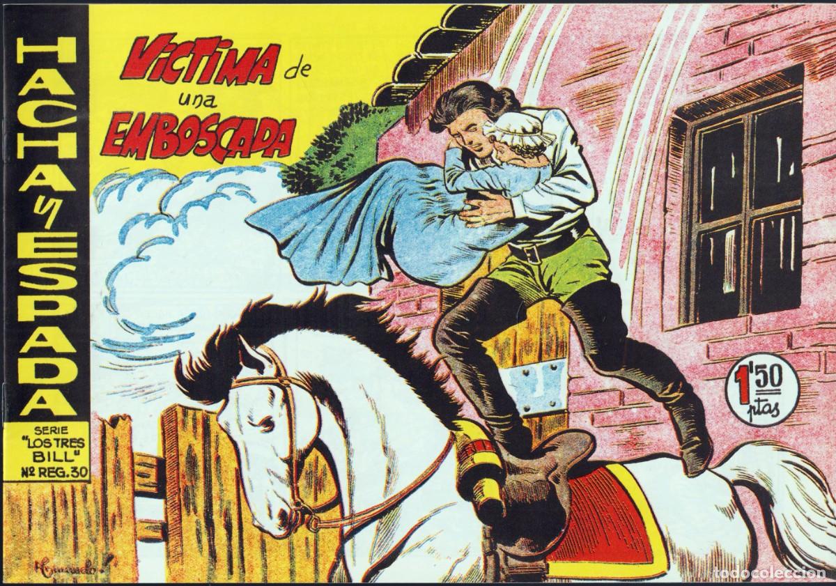 C&oacute;mics: C&oacute;mics. Hacha y espada (58 c&oacute;mics) (Colecci&oacute;n completa) - Foto 11