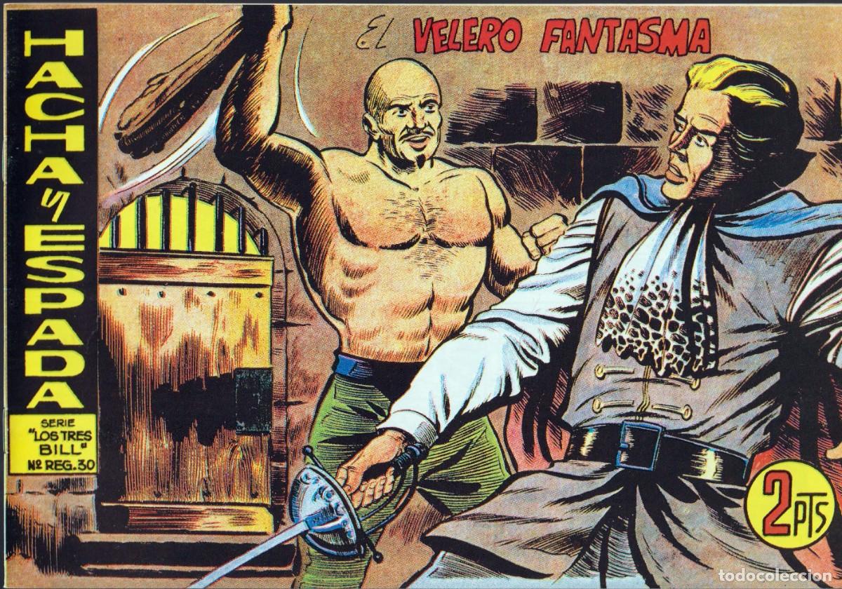 C&oacute;mics: C&oacute;mics. Hacha y espada (58 c&oacute;mics) (Colecci&oacute;n completa) - Foto 18