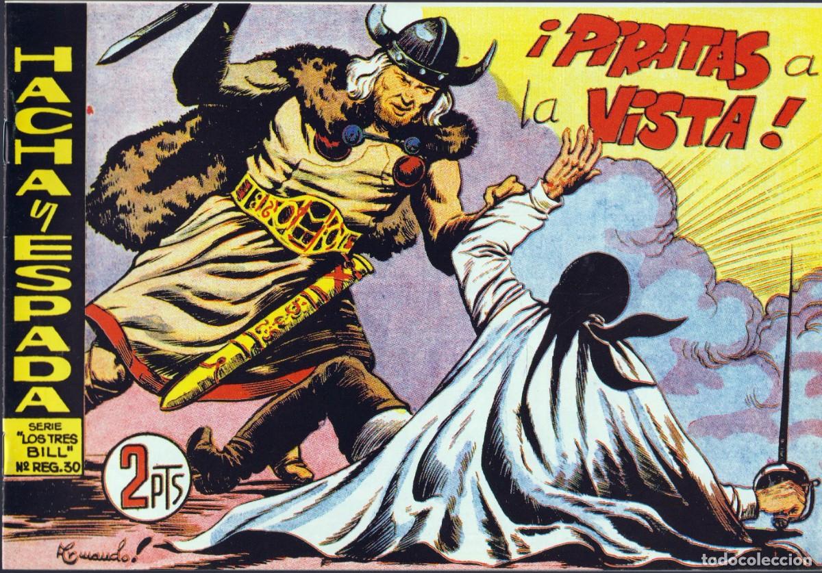 C&oacute;mics: C&oacute;mics. Hacha y espada (58 c&oacute;mics) (Colecci&oacute;n completa) - Foto 20
