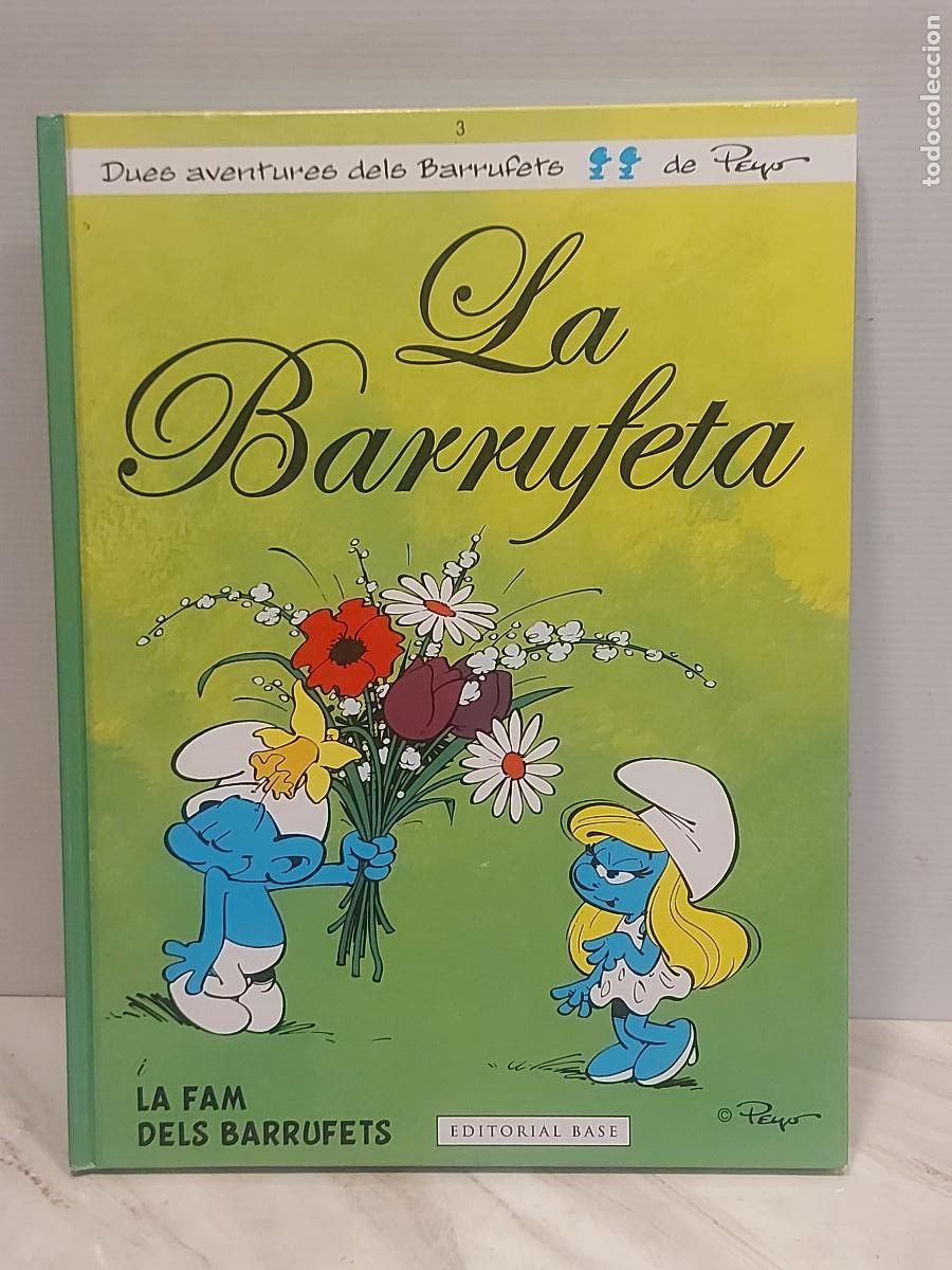 C&oacute;mics: ELS BARRUFETS / 3 / LA BARRUFETA / PEYO / EDITORIAL BASE-2012 / NUEVO - Foto 1