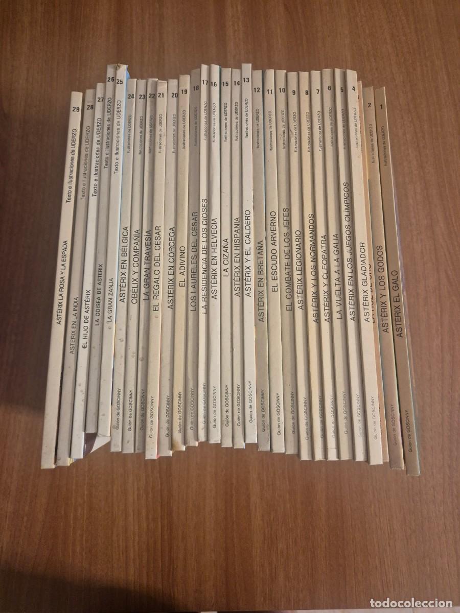 C&oacute;mics: GRAN LOTE DE 29 TEBEO CORELATIVOS DE ASTERIX - Foto 2