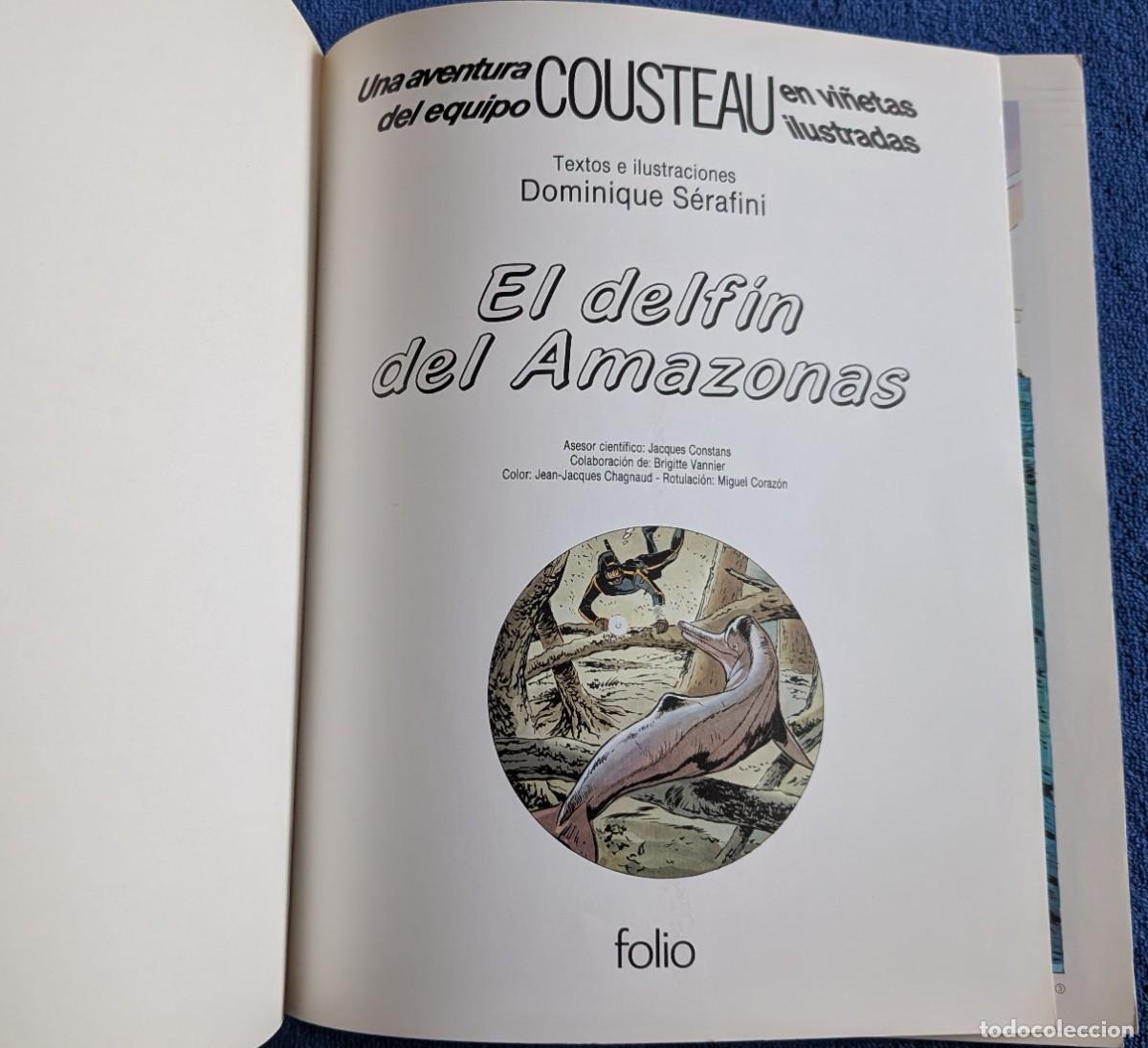 C&oacute;mics: Una aventura del equipo Cousteau - Ediciones Folio (1995) - Foto 2