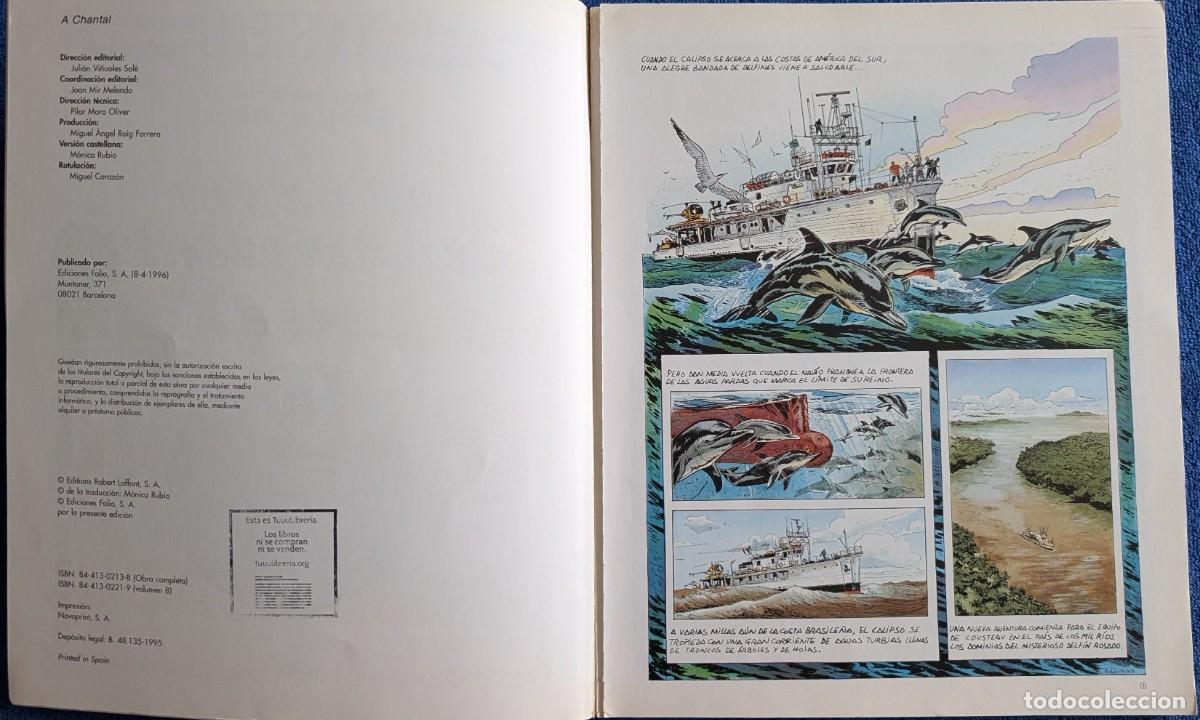 C&oacute;mics: Una aventura del equipo Cousteau - Ediciones Folio (1995) - Foto 3