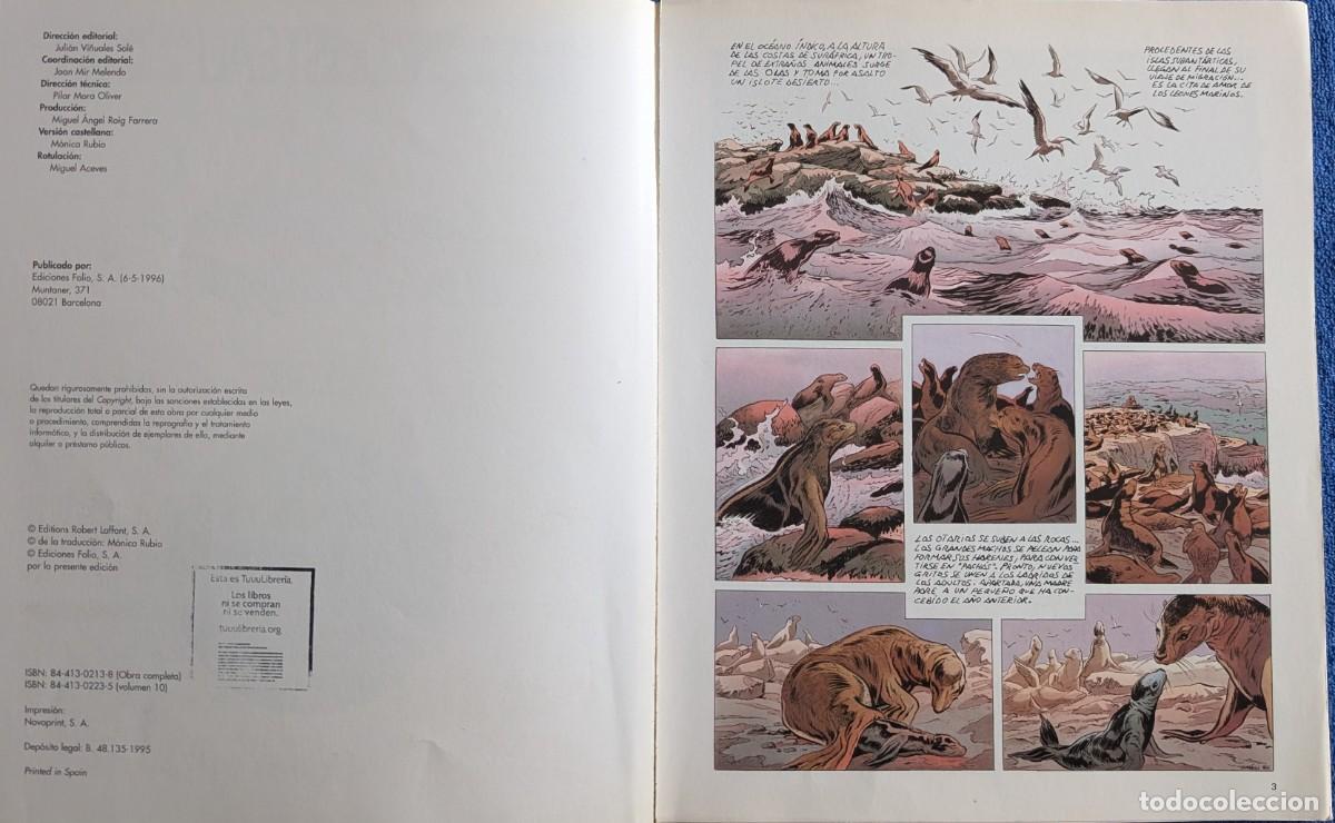 C&oacute;mics: Una aventura del equipo Cousteau - Ediciones Folio (1995) - Foto 9