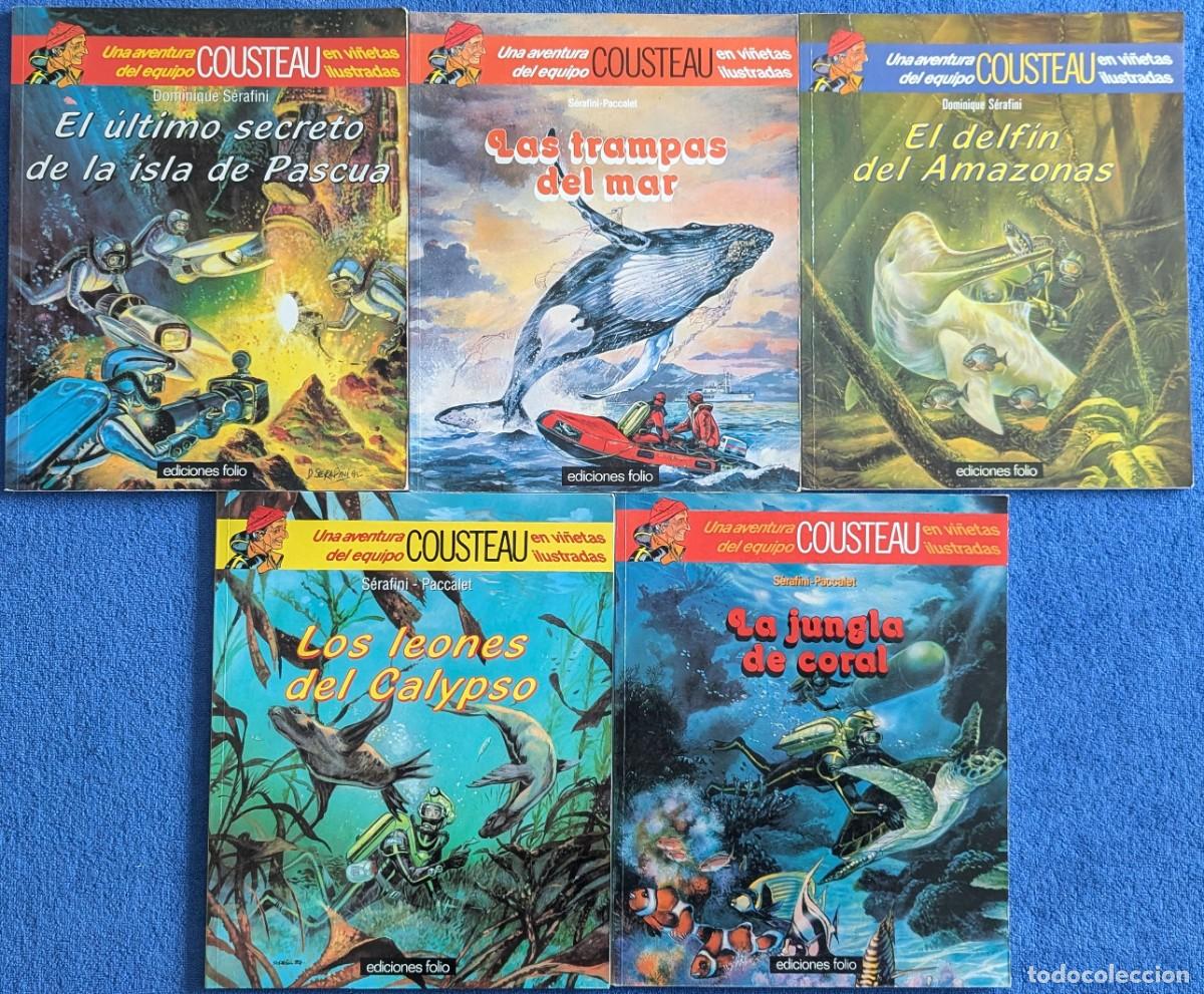 C&oacute;mics: Una aventura del equipo Cousteau - Ediciones Folio (1995) - Foto 1