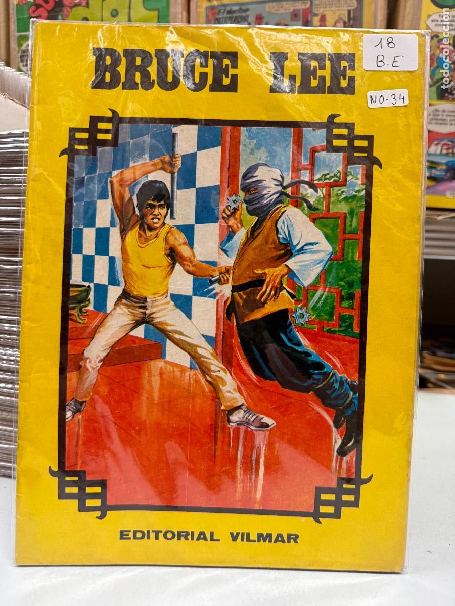 C&oacute;mics: BRUCE LEE EDITORIAL VILMAR NUMERO 18 BUEN ESTADO - Foto 1