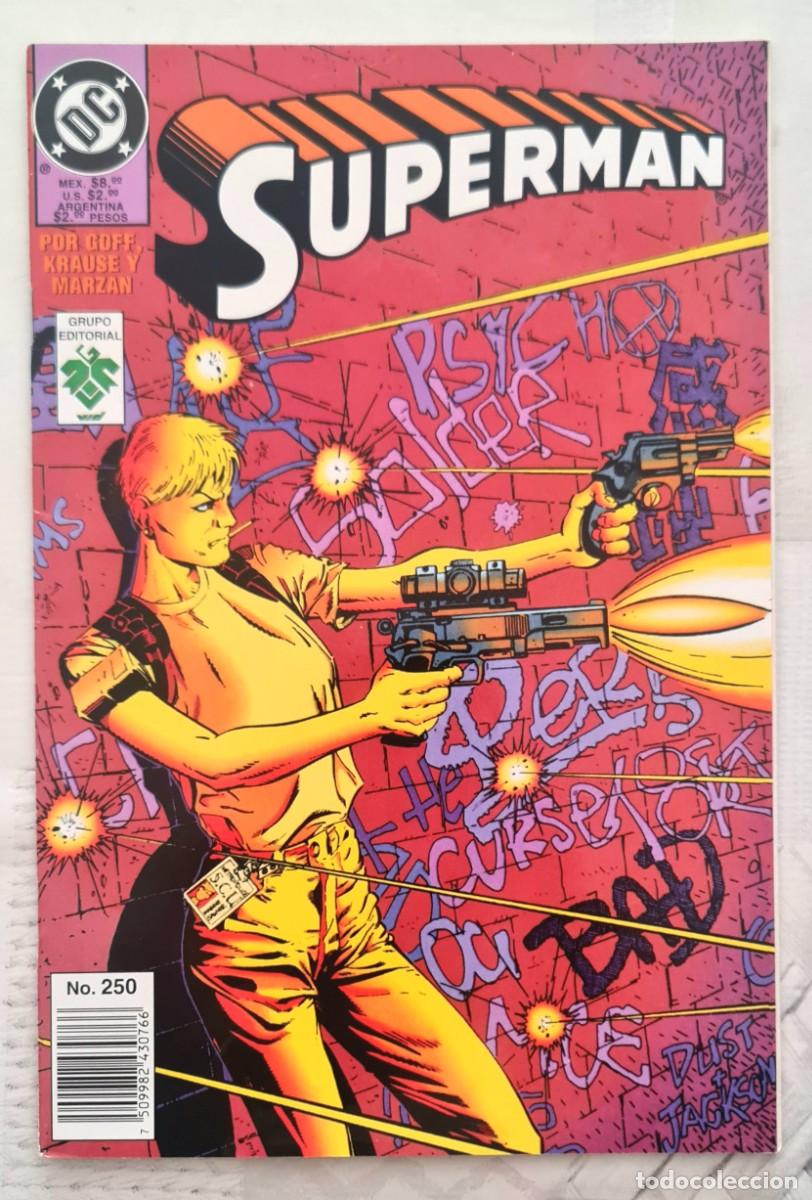 C&oacute;mics: SUPERMAN n&ordm; 250. Editorial Vid 1996 - Foto 1