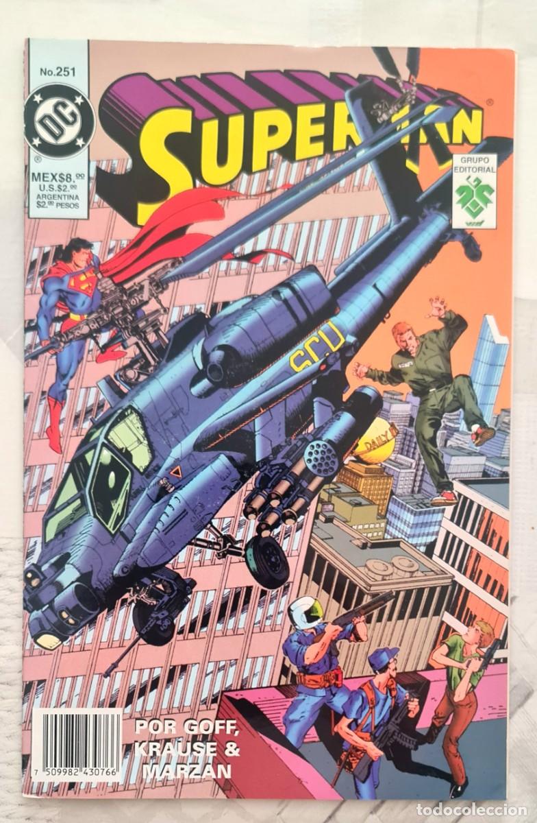 C&oacute;mics: SUPERMAN n&ordm; 251. Editorial Vid 1996 - Foto 1