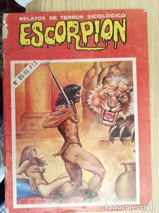 C&oacute;mics: ESCORPION - N 89 - portadas en mal estado - Foto 1