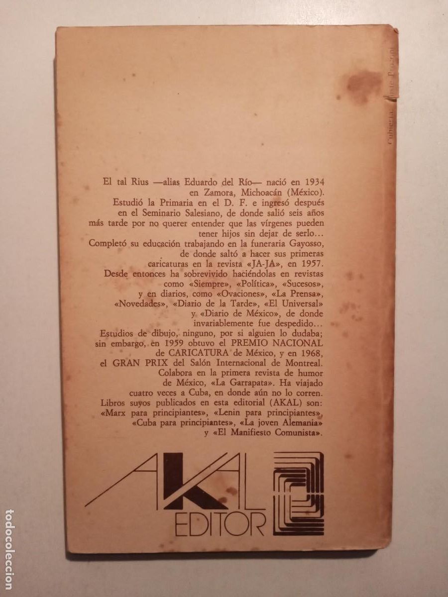 C&oacute;mics: CUBA PARA PRINCIPIANTES - RIUS - AKAL EDITOR 1977 - Foto 3